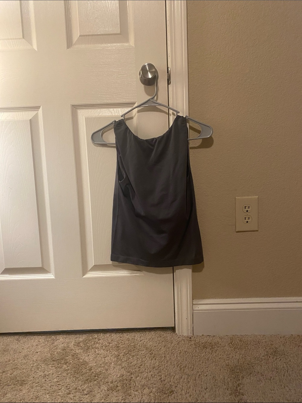 a new day Charcoal Scoop-Neck Tank Top - Picture 3 of 3